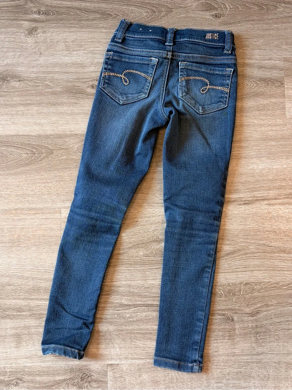 Justice girls slim denim jeans